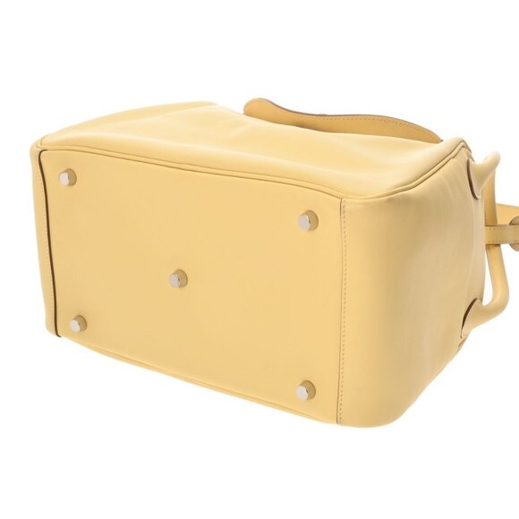 HERMES Lindy 30 2WAY Jaune poussin hand bag - Picture 5 of 10